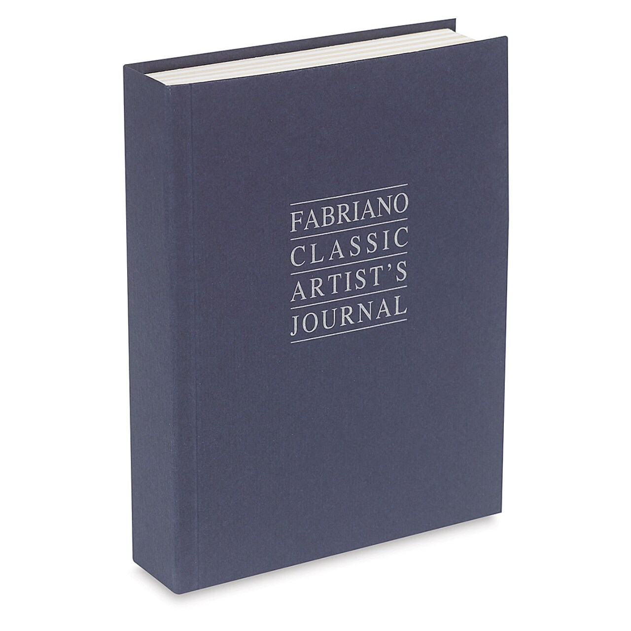 Fabriano Classic Artist's Journal - 6-1/2" x 4-1/2", Blue Cover, Cream/White Sheet